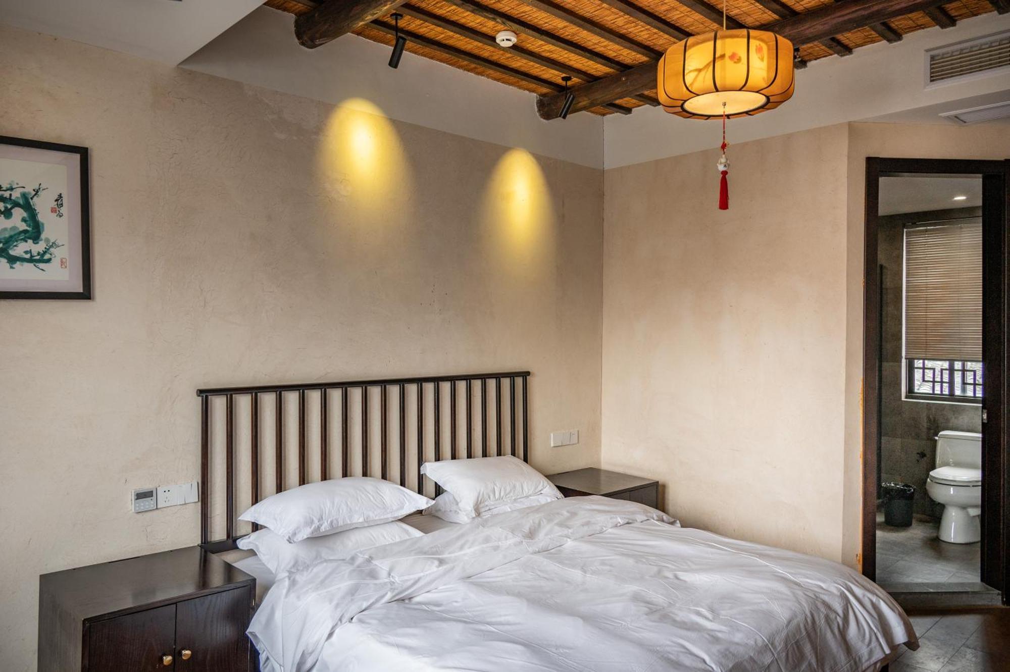 Tingjian Musu Private Soup Design Homestay - South Gate Of Wuzhen Xizha Scenic Area Tongxiang Bagian luar foto