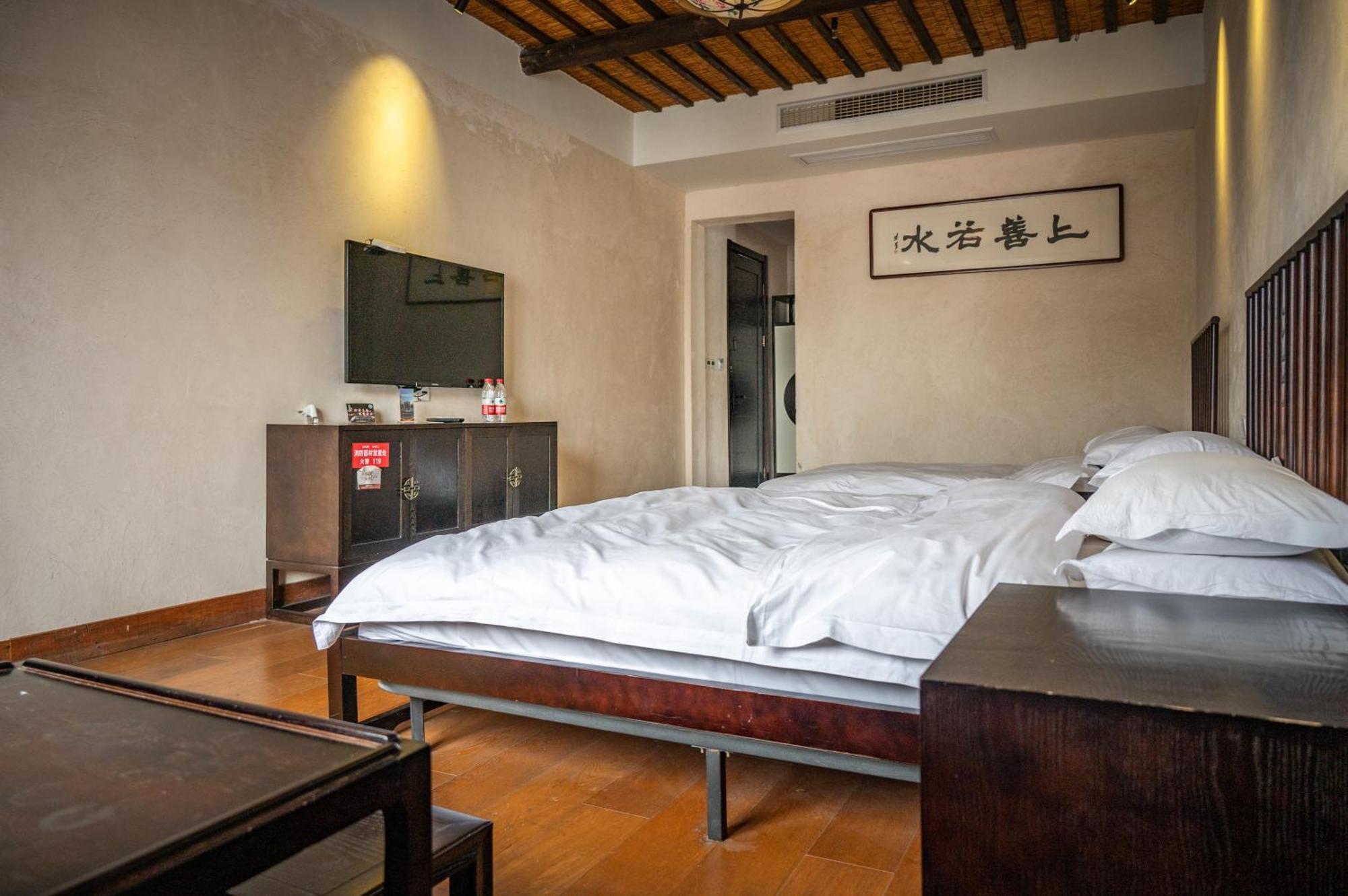 Tingjian Musu Private Soup Design Homestay - South Gate Of Wuzhen Xizha Scenic Area Tongxiang Bagian luar foto